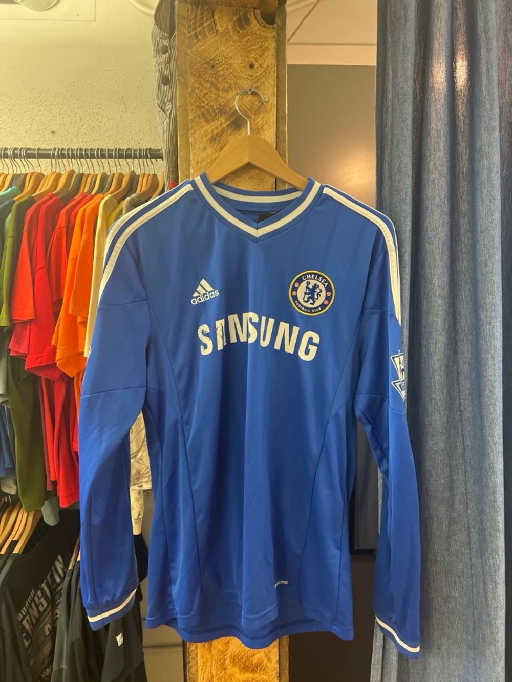 Vintage Chelsea FC Blue Long Sleeve Jersey